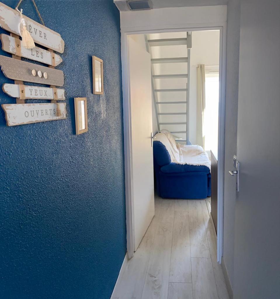 Paradis Bleu Vue Mer, Direct Plage Le Barcares Exterior photo